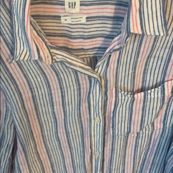 Striped Button Down - Picture 2 of 2